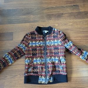 Volcom, Lace Weave, Casual Zip Up Jacket, Multi-Colour, XS